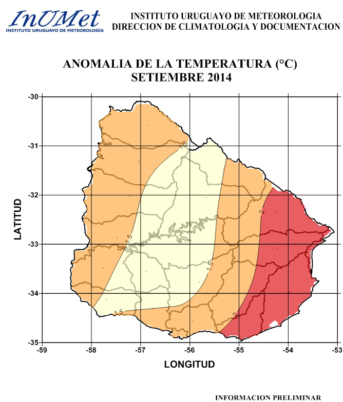 Anomalía de la temperatura