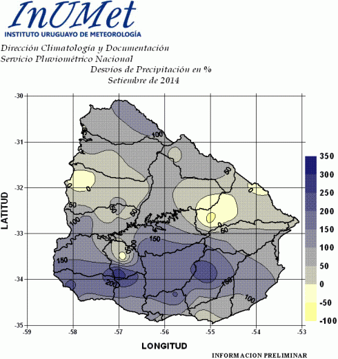 Anomalía de la temperatura